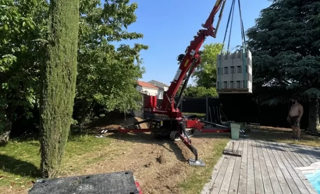 Transporteur à chenille sur batterie de capacité : 1200kg