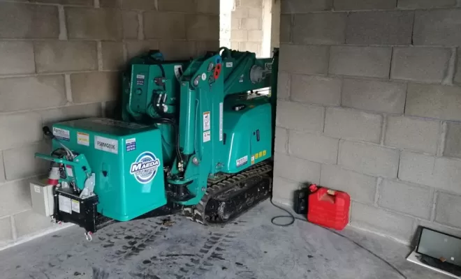 Location de mini grue araignée MC285 Lyon